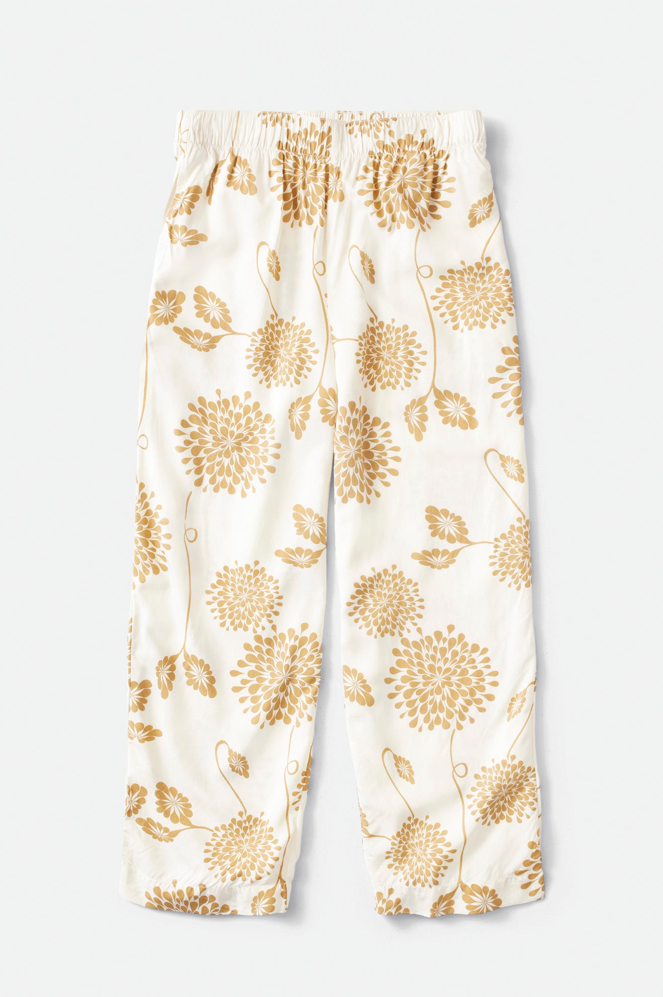 Garden Floral Crop Pant - Dove - Image 2